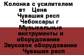 Колонка с усилителем  500 вт › Цена ­ 2 500 - Чувашия респ., Чебоксары г. Музыкальные инструменты и оборудование » Звуковое оборудование   . Чувашия респ.